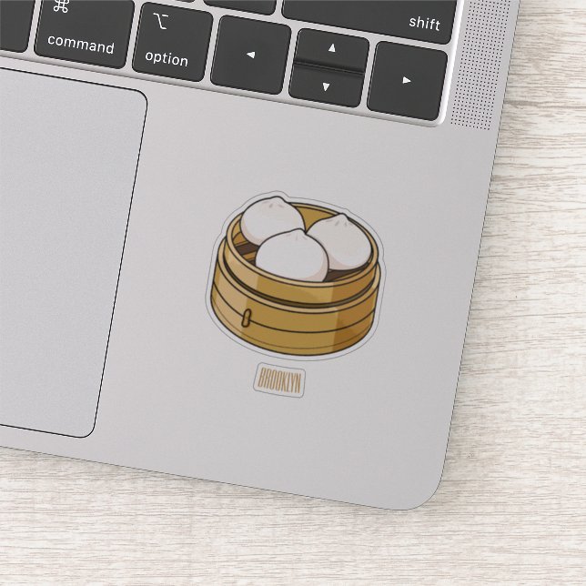 Dim sum cartoon illustration (Detail)