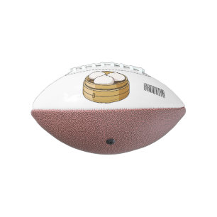 Dim sum cartoon illustration football