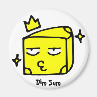 Dim Sum Cheese Magnet