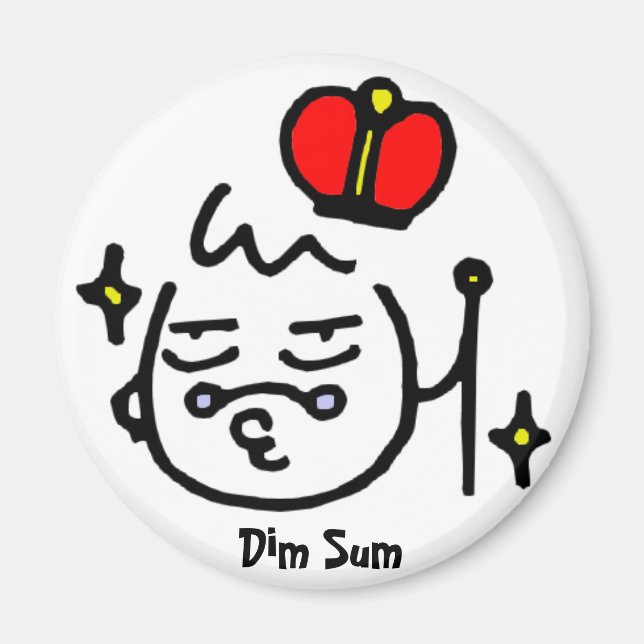 Dim Sum Mom Magnet (Front)