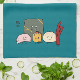 Dim Sum Pork Bao Shaomai Chinese dumpling Buns Bun Kitchen Towel