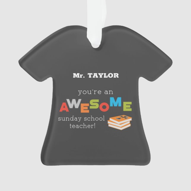 Dimanche Jour d'appréciation de l'enseignant de l' (devant)