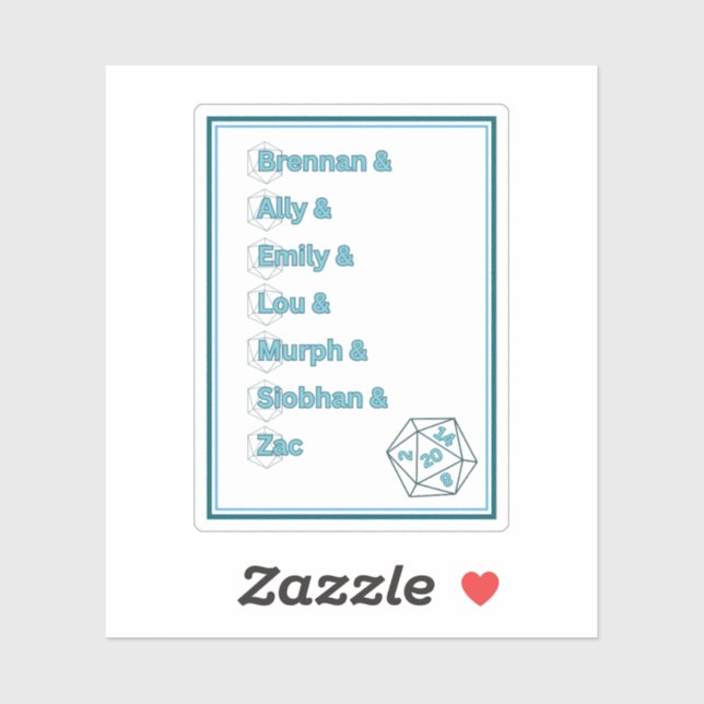 Dimension 20 Intrepid Heroes (Sheet)