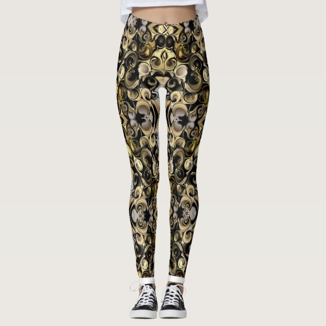 "Dimension Vs Shape", Leggings de la femme (Devant)