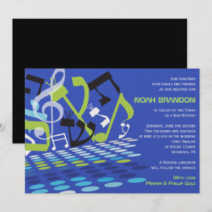 DIMENSIONAL Bat Bar Mitzvah Invitation