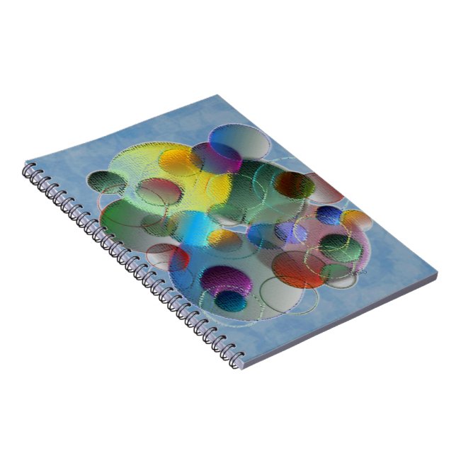 Dimensional Circles Notebook (Right Side)