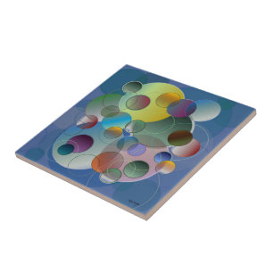 Dimensional Circles Tile