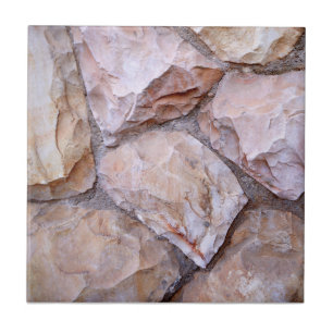 Dimensional effect raw stone ceramic tile