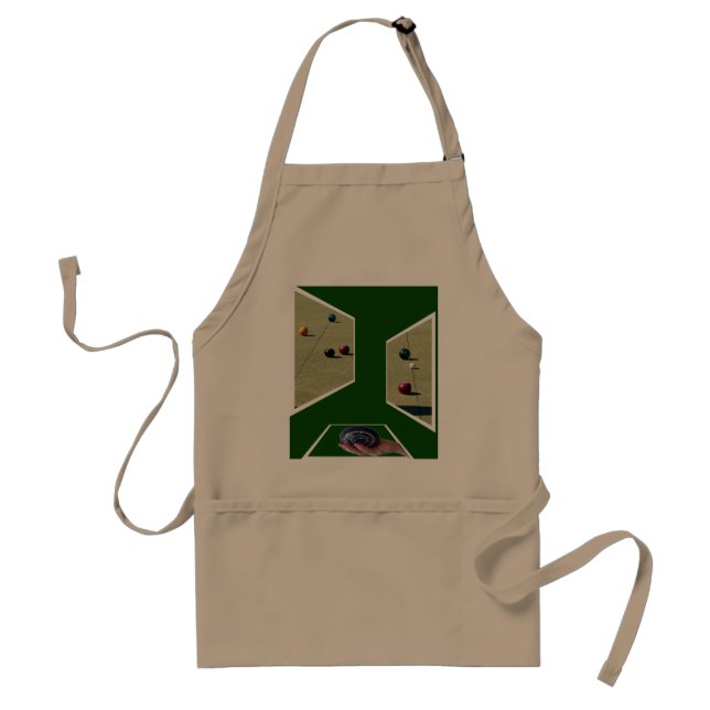 Dimensional Lawn Bowls Design, Standard Apron (Front)