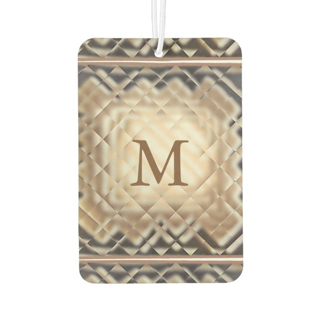 Dimensional Square-M  Air Freshener (Back)