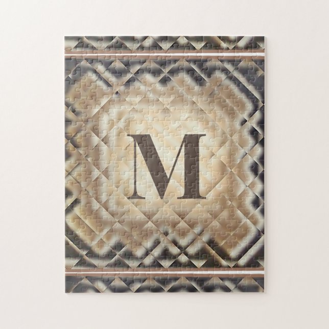 Dimensional Square -M Jigsaw Puzzle (Vertical)