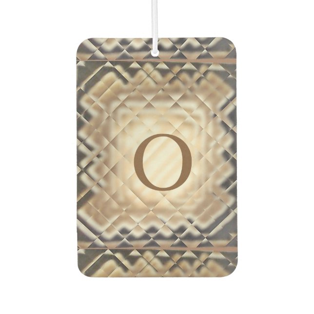Dimensional Square-O Air Freshener (Front)