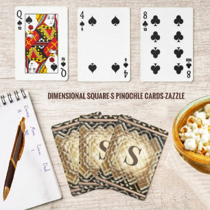 Dimensional Square- S Playing Cards