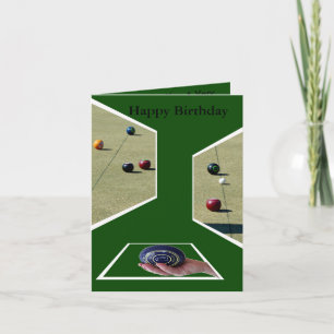 Dimensions De Pelouse Bowls, Petite Carte De Voeux
