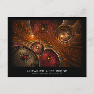 Dimensions enchevêtrées Carte Artiste Fractée