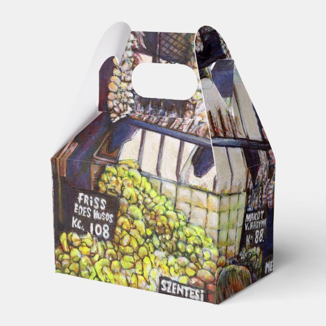 Dimensions of Curiosity Favor Box (Front Side)