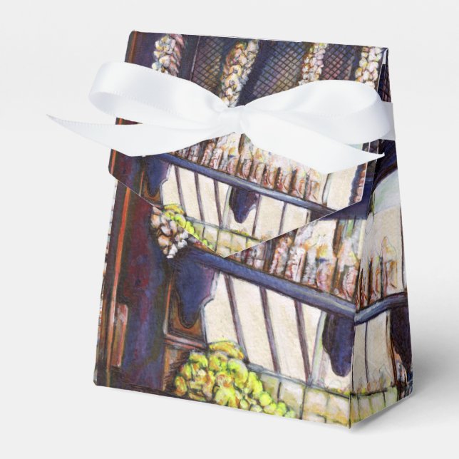Dimensions of Curiosity Favor Box (Front Side)