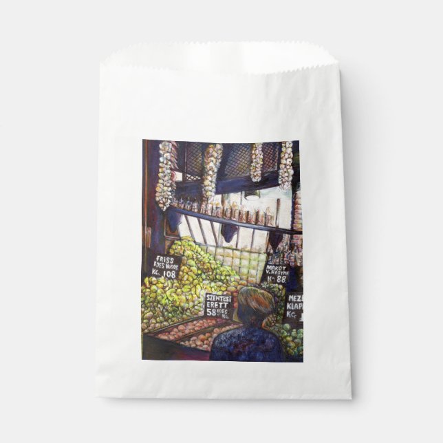 Dimensions of Curiosity Favour Bag (Front)