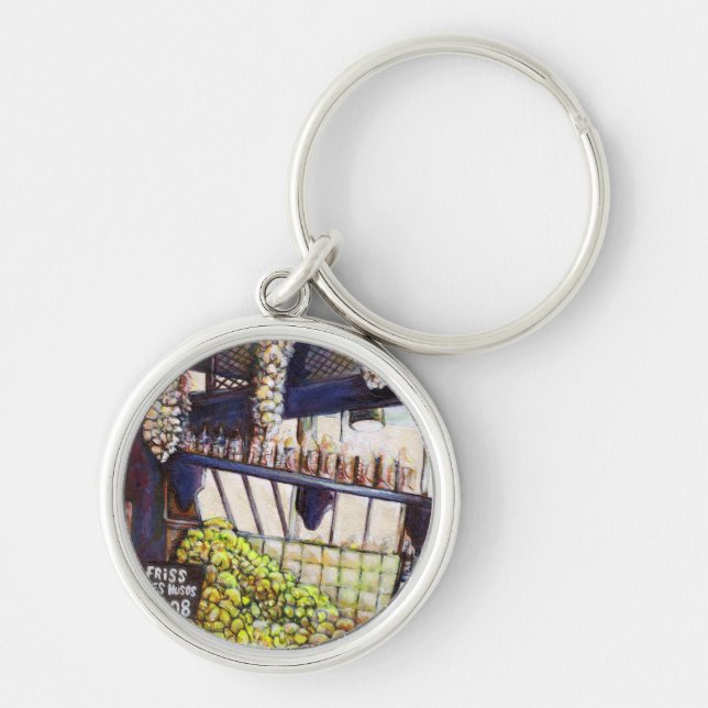 Dimensions of Curiosity Keychain (Front)