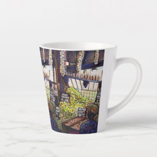 Dimensions of Curiosity Latte Mug