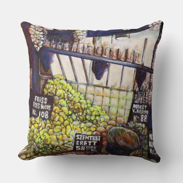 Dimensions of Curiosity Throw Pillow (Front)