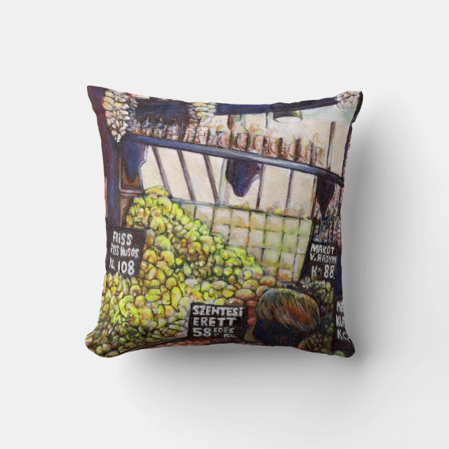 Dimensions of Curiosity Throw Pillow (Front)