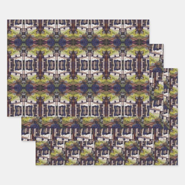 Dimensions of Curiosity Wrapping Paper Sheet (Set)