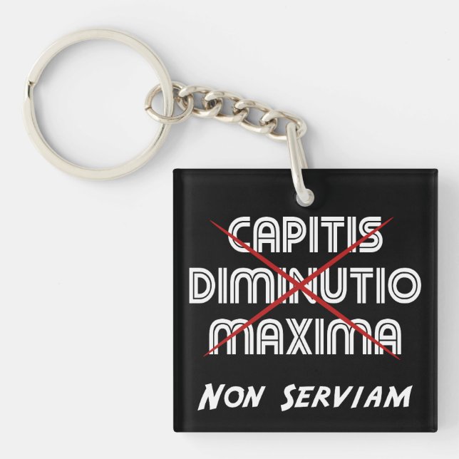 diminution de tête maxima non serviam (Devant)