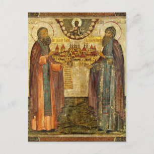 Dimitry and Ignaty Prilutsky by Dionisius Postcard