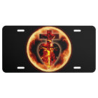 Plaque de licence de SConsensus Fidelium Blazing T