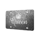 Plaque de licence personnalisée - Gris de couronne