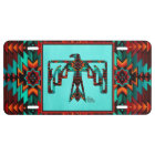 Plaque de permis de thunderbird Tribal