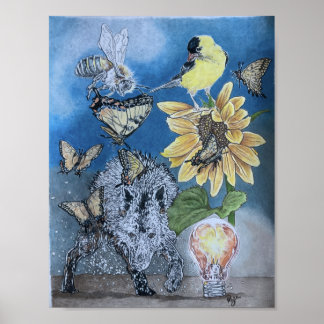 Dimmed Light Poster