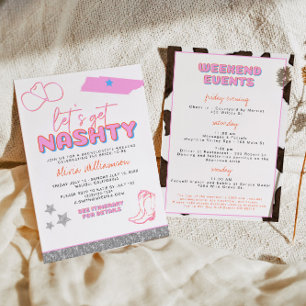 DINA Space Cowgirl Desert Let's Get Nashty Bach I Invitation