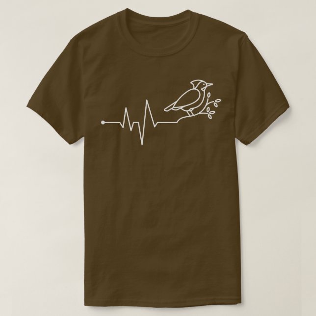 dinal Bird Birds Animals T-Shirt (Design Front)