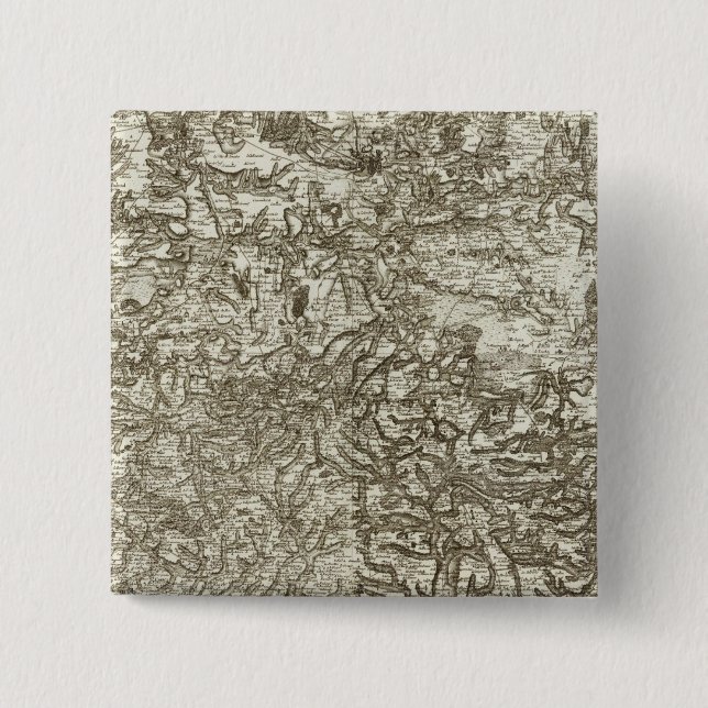 Dinan 2 Inch Square Button (Front)