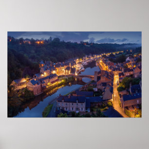 Dinan, Brittany, France Poster
