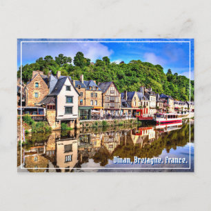 Dinan, Côtes-d'Armor, Bretagne. France. Carte post