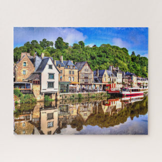 Dinan,  Cotes-d'Armour, Bretagne. France. Jigsaw Puzzle