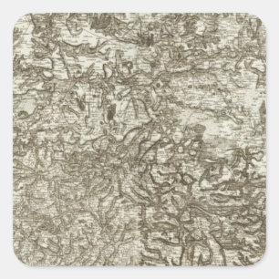 Dinan Square Sticker