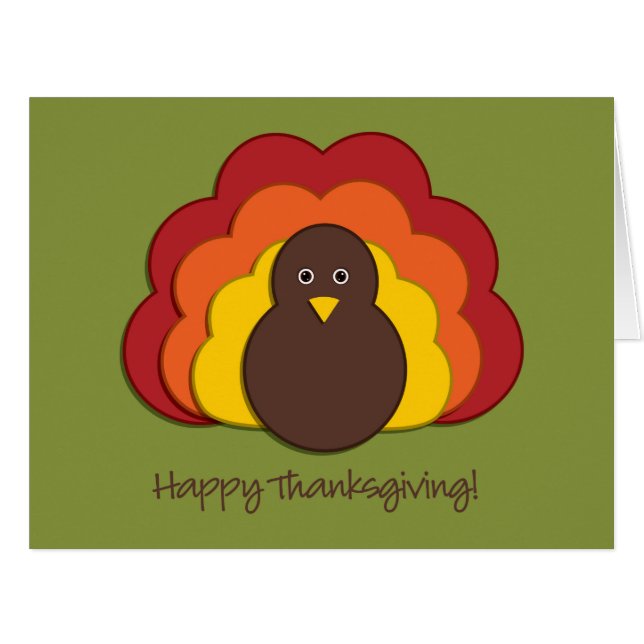 Dinde de Thanksgiving (Devant horizontal)