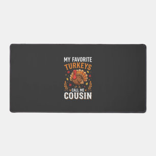 Dinde de Thanksgiving Famille Cousine
