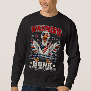 Dinde en colère Sweatshirt 14 juillet