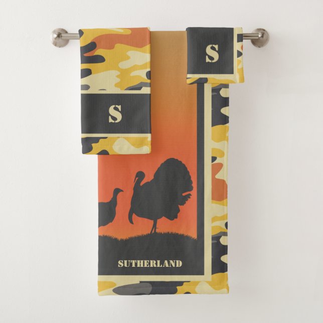 Dinde et camouflage (En situation)