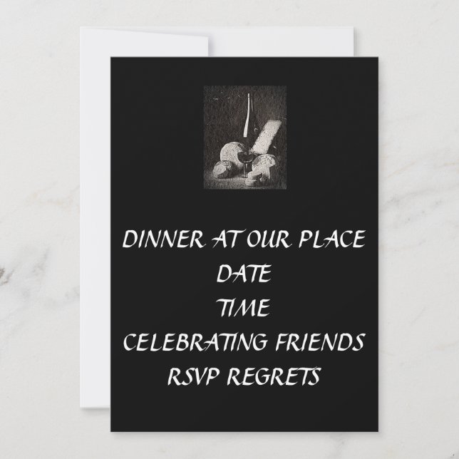 DÎNER À NOTRE INVITATION (Devant)