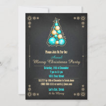 Dîner de Noël Invitation DO-IT-YOURSELF