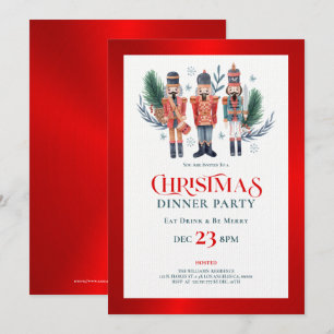 Dîner de noix invitation