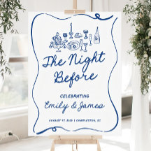 Dîner De Répétition Affiche de bienvenue, La Nuit