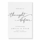 Dîner De Répétition La Nuit Avant Affiche de bienv