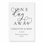 Dîner De Répétition mariage Bienvenue, Un Jour Plu